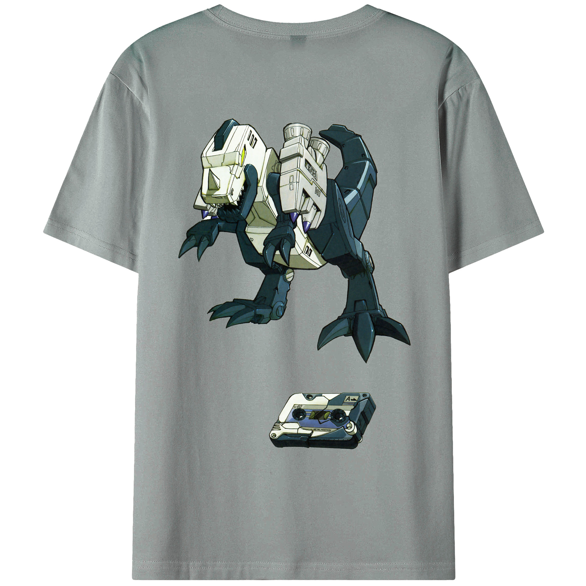 （画像用）  綿100％ メンズ半袖Tシャツ（バックプリント） 通気性